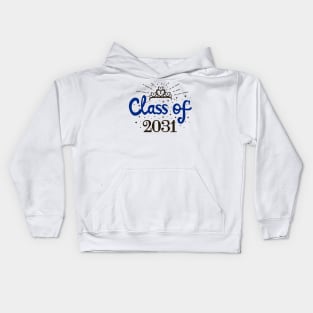 Class of 2031 Grow With Me Kids Hoodie